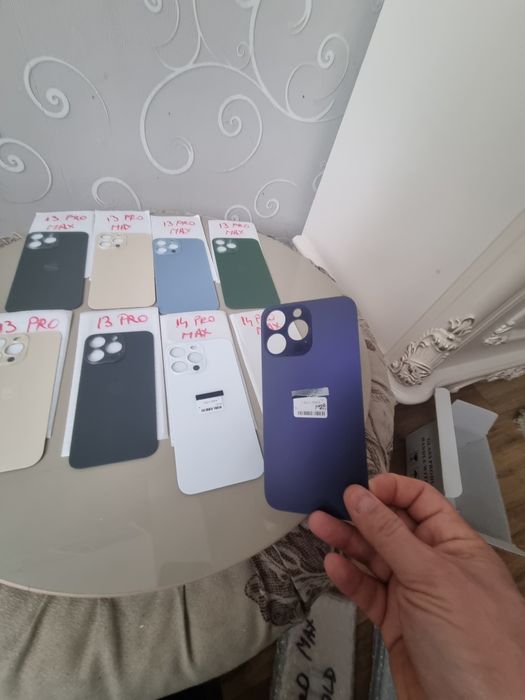Capac Sticla spate iphone 13pro , 13 pro max , 14 pro max , 14 ,12 ,13