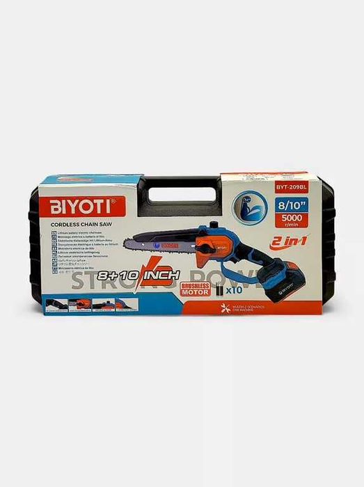 Пила цепная аккумуляторная Biyoti BYT-208BL