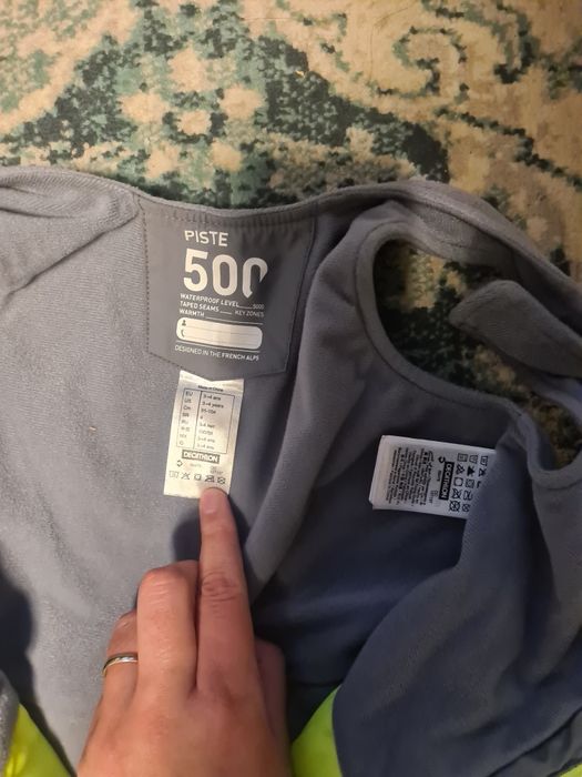 Pantaloni ski 3-4 ani wedze