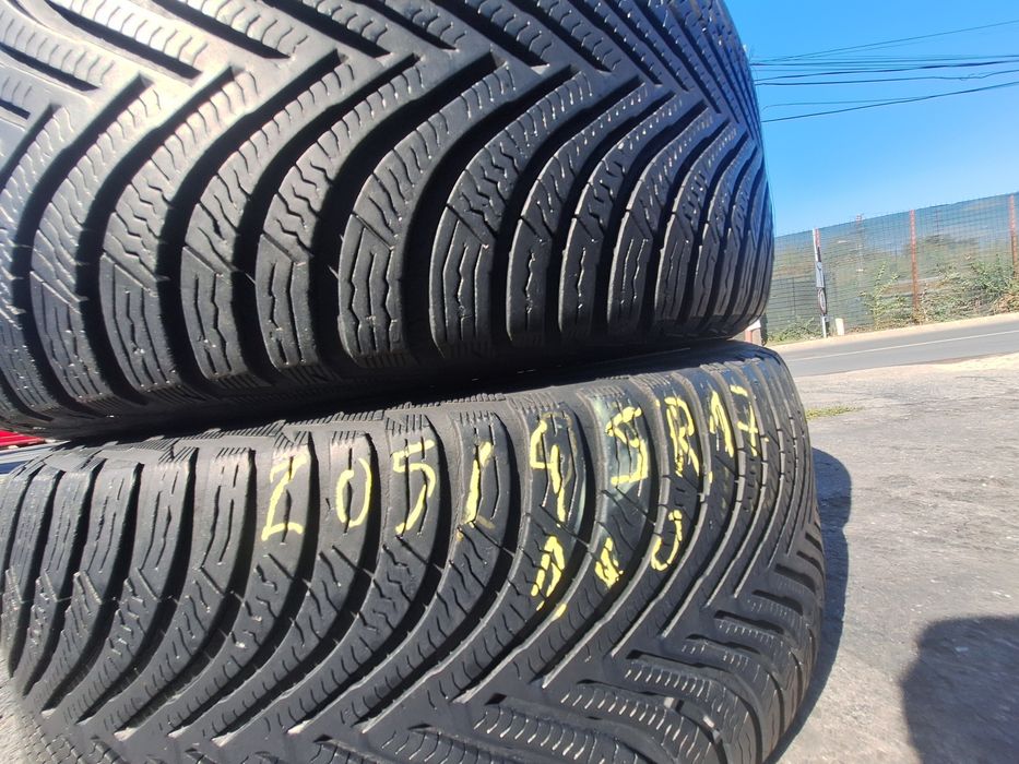 2 anvelope iarna 205/45r17 Michelin Montaj Gratuit