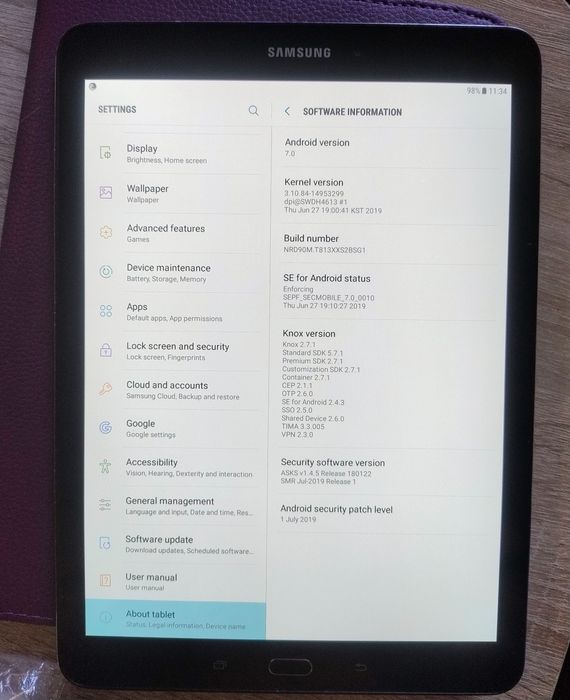 Таблет "Samsung Galaxy Tab S2 SM-T813"