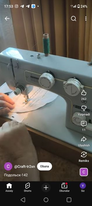 Podolskiy tikuv mashinasi