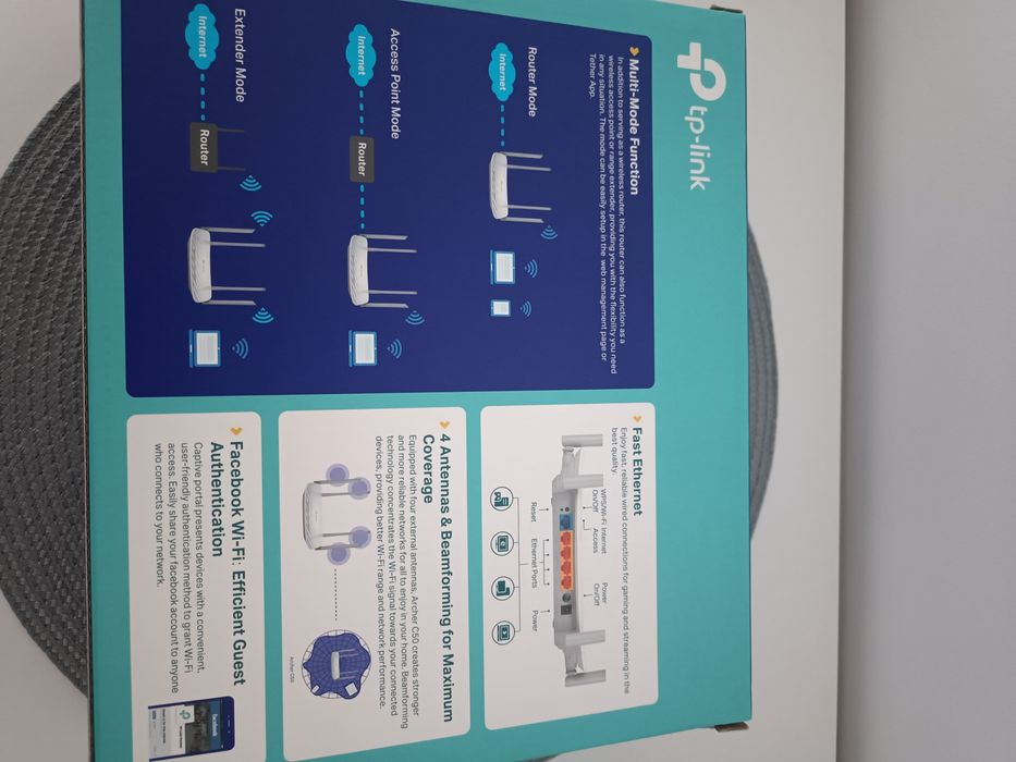 Vând router wireless tp-link Archer C50