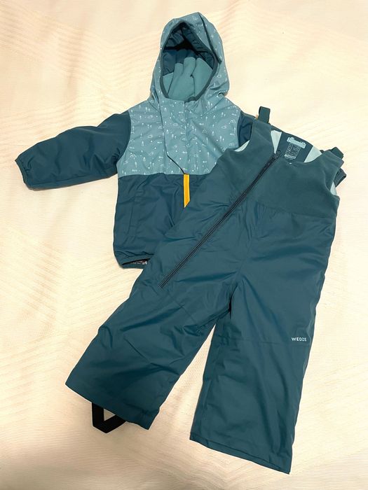 Бебешко зимно яке и гащеризон decathlon 24 месеца