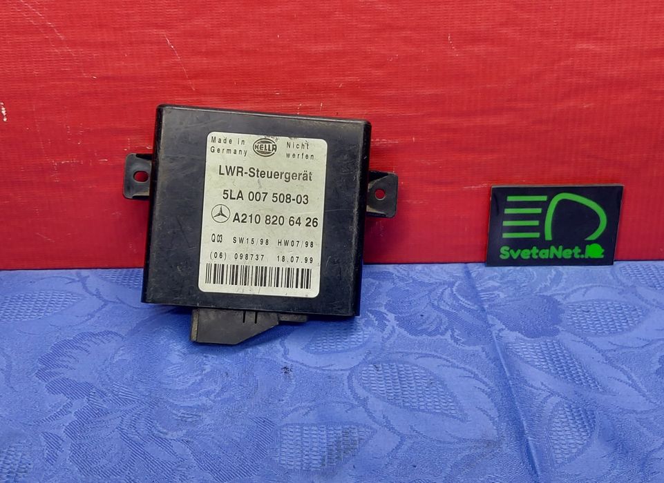 LWR Блок управления наклоном фар Мерседес E W210 запчасти авторазбор