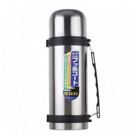 Termos metalic 1,5 L – cu mâner de transport