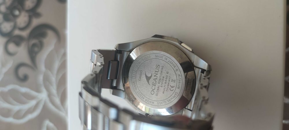Casio Oceanus Ocw-G1000E-1Ajf лимитирана серия,GPS,SOLAR