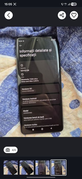 Vând Xiaomi RedMi Note 13pro plus