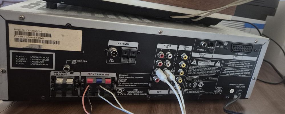 DVD Philips DFR 1600