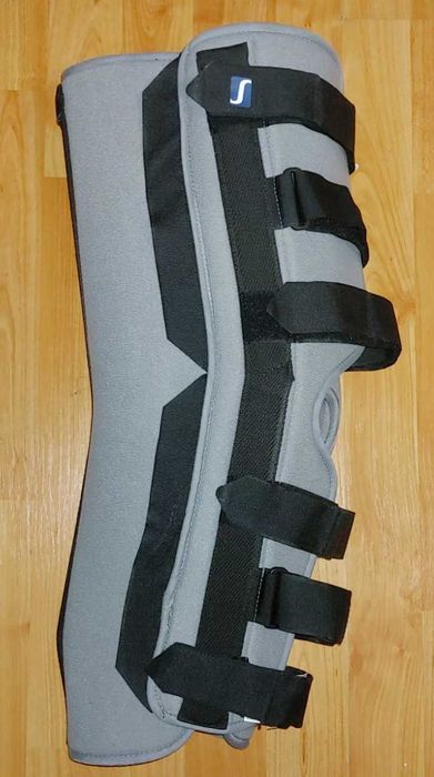 Orteza atela picior genunche, reglaje, noua (marime L/XL- 55 cm)