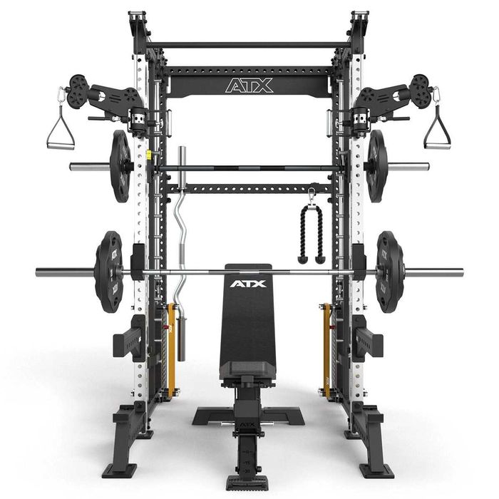 Half Rack Кросоувър Станция 2 х 90 кг и Смит Машина / Фитнес Уред