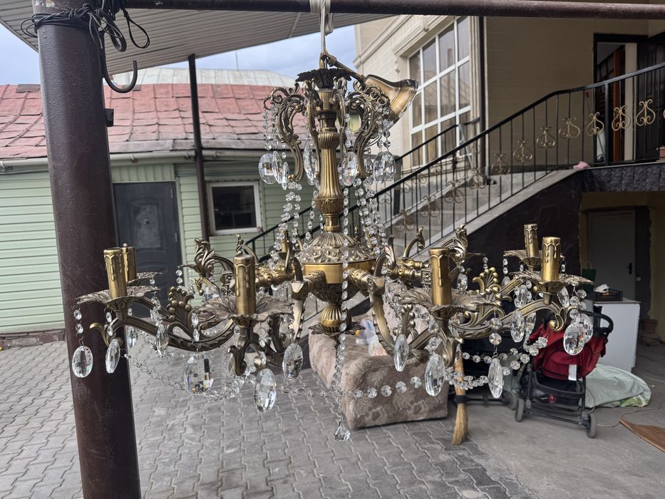 Люстра 10 рошковая