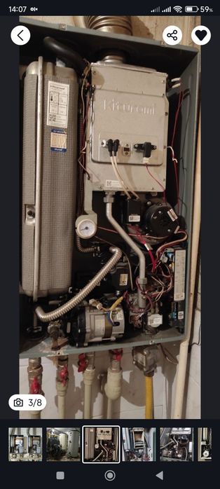 Ремонт газовых котлов Чистка котлов