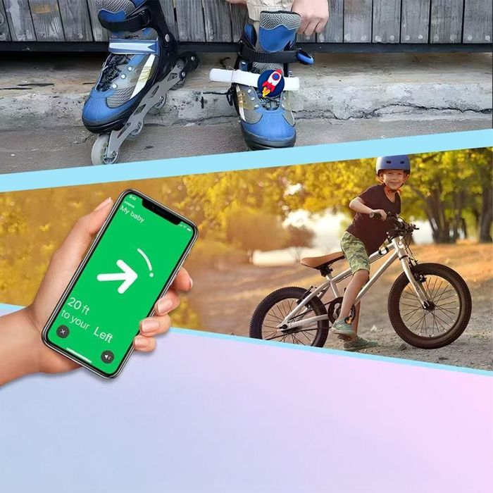 Tech-Protect Smooth For Kids–4 бр. цветни държачи за Apple AirTag 1/2