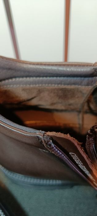 Ботинки из натуральной кожи