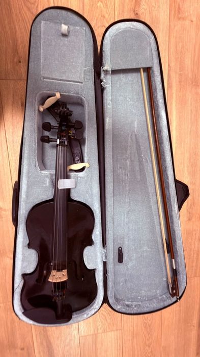 Vioară 4/4 – set complet, ideală pentru începători
Vând vioară mărime