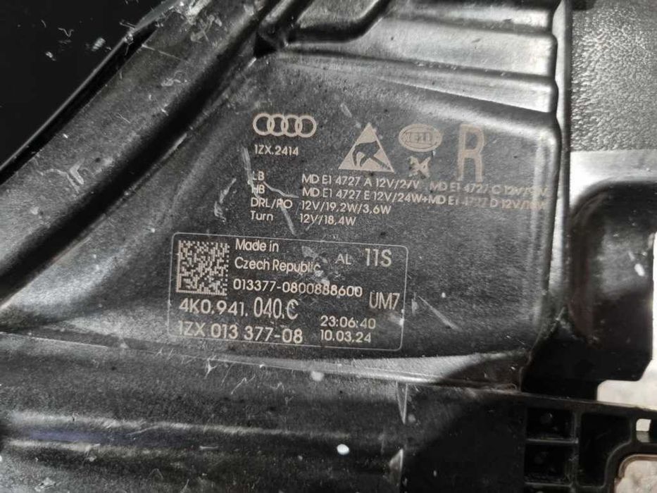 Far Full Led Matrix dreapta original 4K0941040C Audi A6 C8