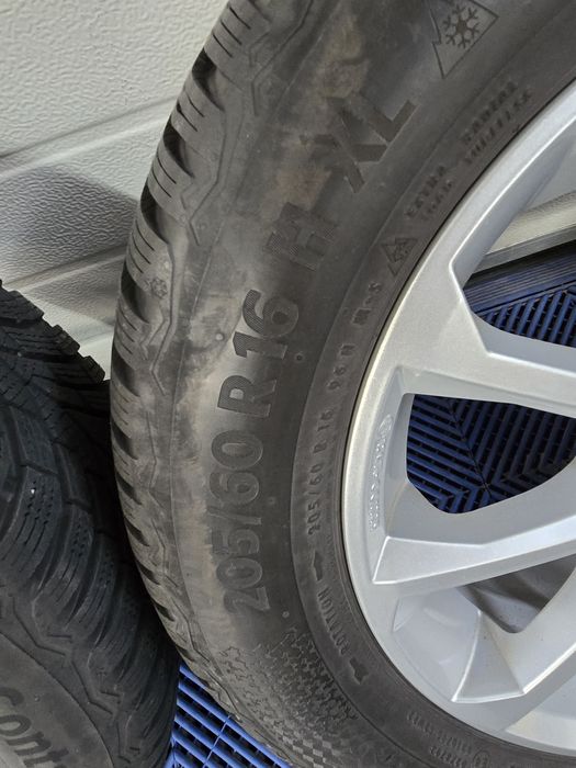 16” VW джанти BORBET + Continental WinterContact TS870
