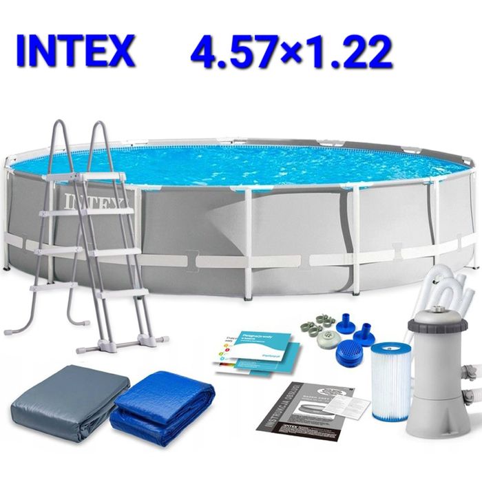 Каркасный |бассейн | INTEX | bassen |basseyn 4.57×1.22