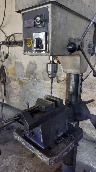 Колонна бор машина PK 20 V - индустриална, трифазна, работеща, 400 V