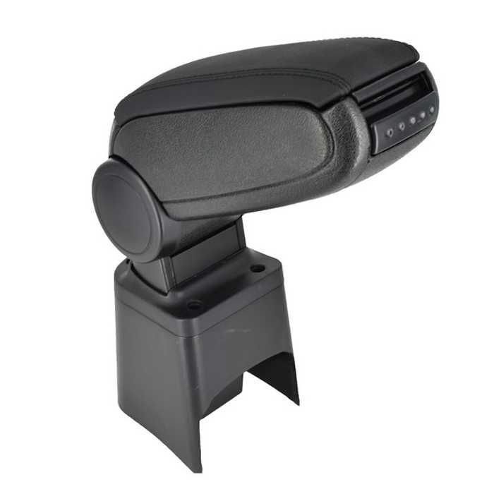 Подлакътник за Seat Ibiza - 2002 - 2008г, Кожен