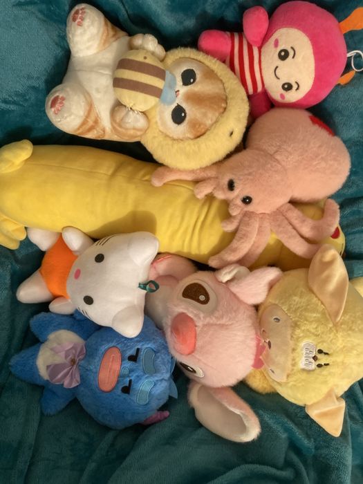 Жұмсақ ойыншықтар,полный ойыншықтардың бағасы- 7к