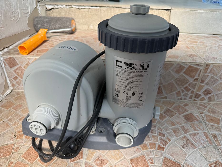 Помпа за басейн-INTEX C1500