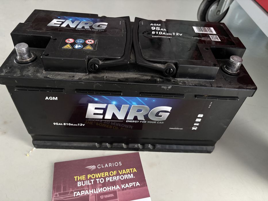 Акумулатор ENERG- AGM 95Ah 12v. Гаранция