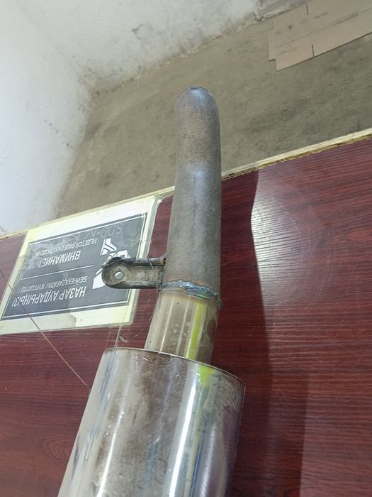 HKS прямоток, глушитель