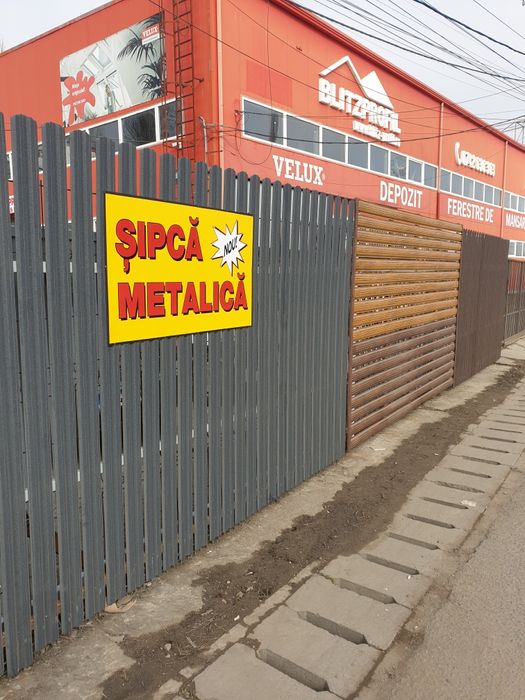 Tigla metalica, Tabla cutata, Sageac, Jaluzele, Sipca metalica gard