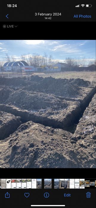 Miniexcavator de Inchiriat