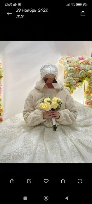 Свадебное платье