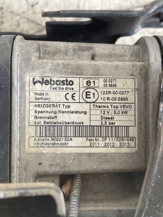Webasto Volkswagen Touran 1T3 2010 - 2015 1.6 Tdi Cayc 1K0815065Ar