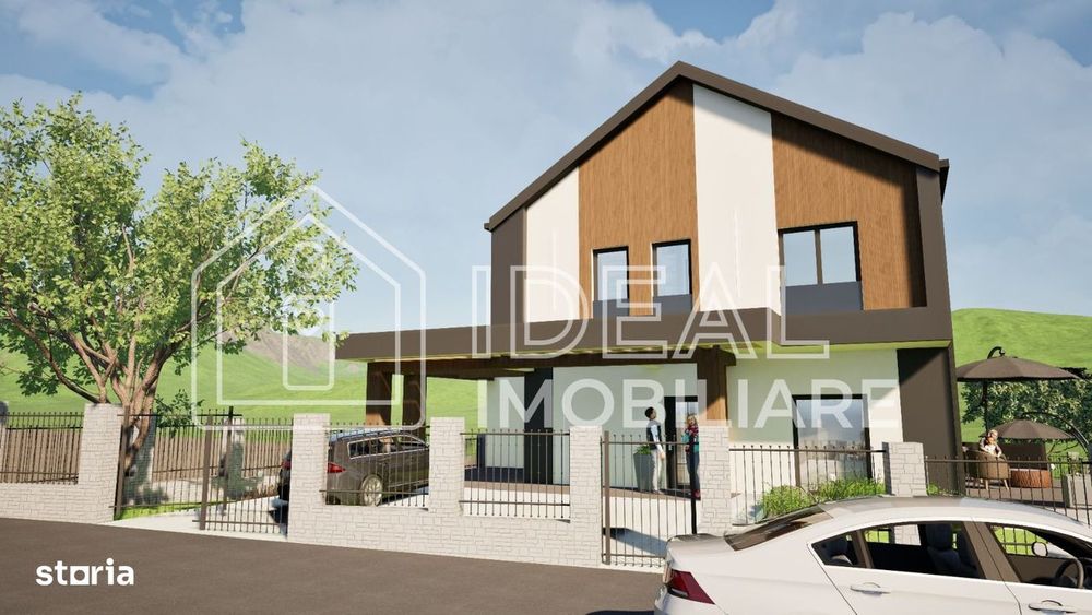 Case Single P+E cu 130 mp și teren 360 mp – Cartierul Arhitecților