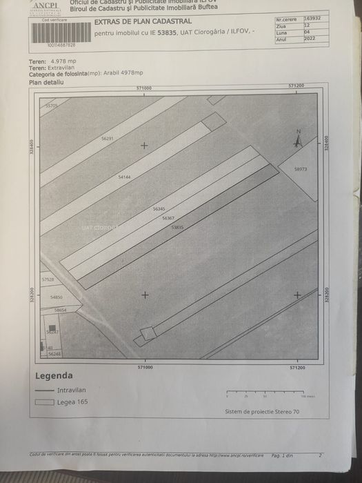 Teren intravilan Ciorogarla