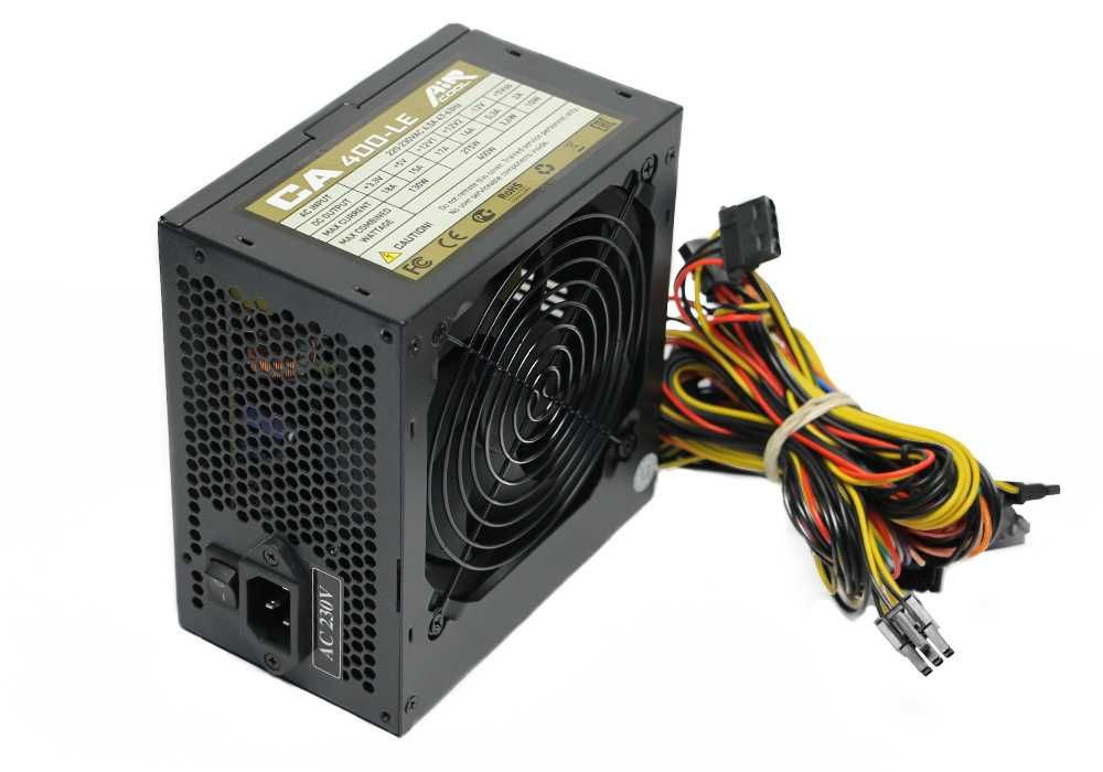 Блок питания  400W AiR-Cool CA400-LE 12см 3x SATA 1x 6pin