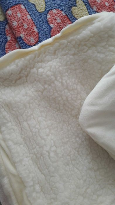 Зимний конверт на овчине