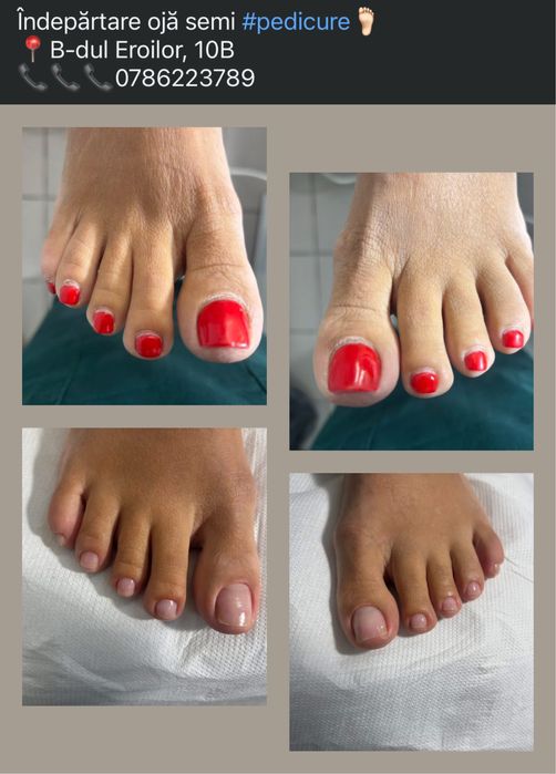 Mani-Pedi clasica ptr Femei si Barbati.