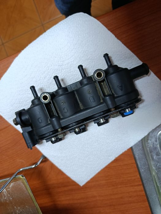 Rampa injecție GPL Landi Renzo MED Plămân Senzor rampa Injectoare