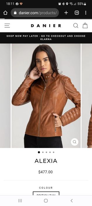 Geaca de piele Danier