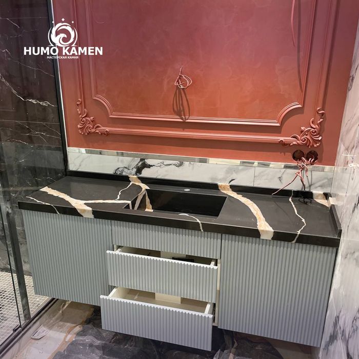 Столешницы из искусственный камень на любой сложности