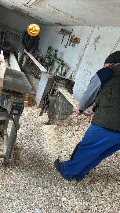 Atelier de tamplarie / debitare materiale lemnoase / Frezare / Lambriu