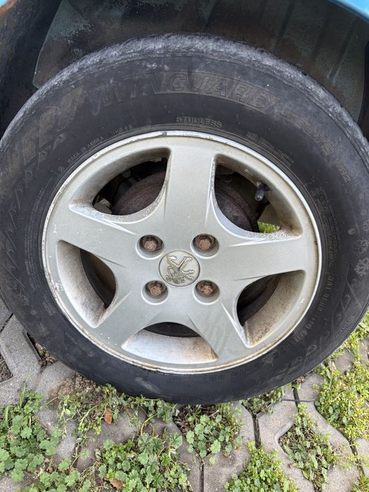 Джанти с гуми  за Пежо Peugeot 206 14/175/70