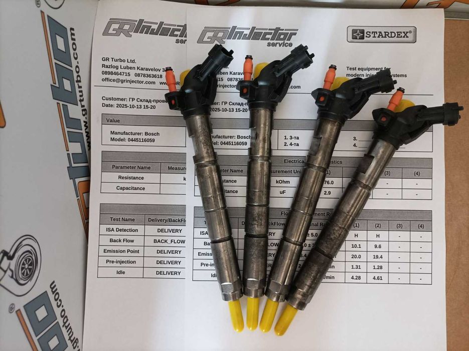 Използвана,проверен дюза BOSCH 0445:116:059 Citroen,Fiat,Iveco,Peugeot