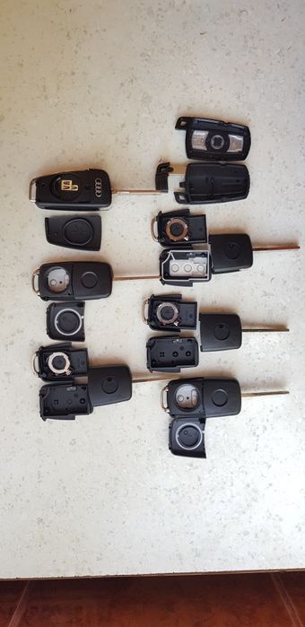Carcasa Cheie Audi Bmw Seat Skoda Volkswagen Vw Opel logo inclus