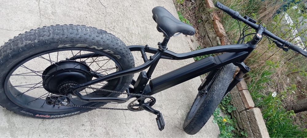 Mtb electric motor 2000w baterie 17 ah fat tire bike