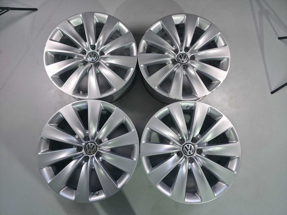 4 Jante Aliaj 5x112 19'' - OEM VW Phaeton / Tiguan / Touareg / Golf / Passat / Touran / Sharan - 8.5J ET 38 !