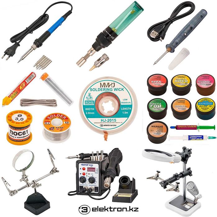 Флюс,кислота,канифоль,растворители,смазки купить в Астане