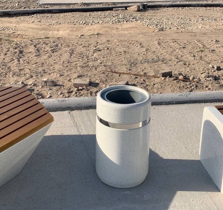 Урны из мрамора скамья