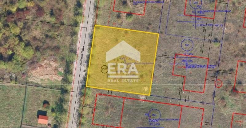 Парцел за продажба с разрешение за строеж в гр. Банкя